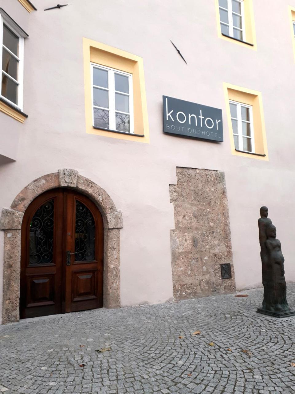 Hotel Kontor ฮัลล์อินทีโรล ภายนอก รูปภาพ